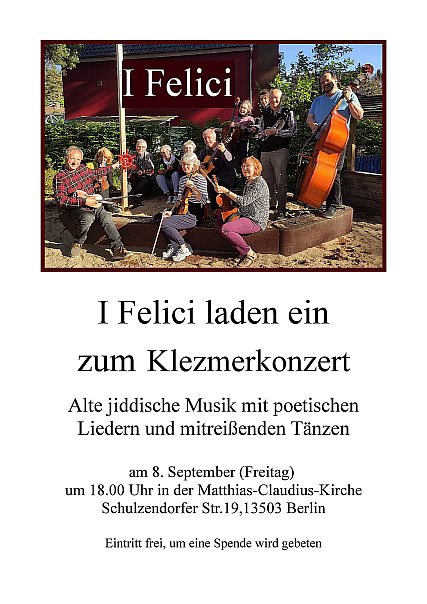 Felici Klezmer concert